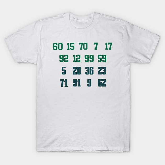 Fly Eagles Legends Fly (away design) T-Shirt by tsengaus